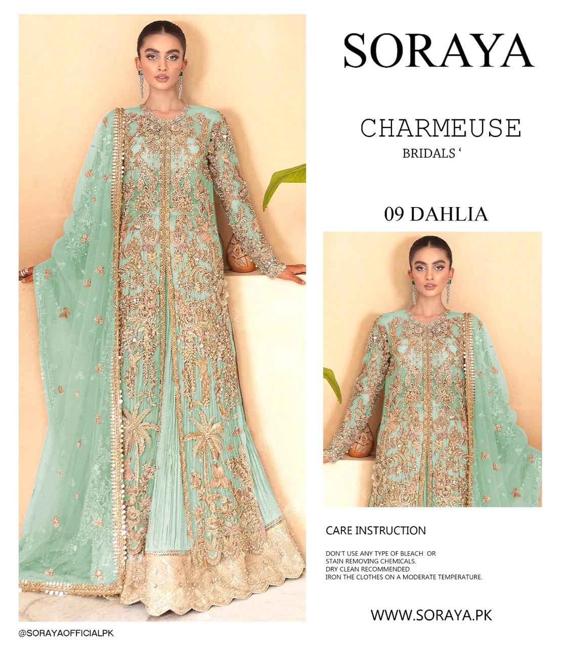 Soraya 3pc Suit Unstitched
