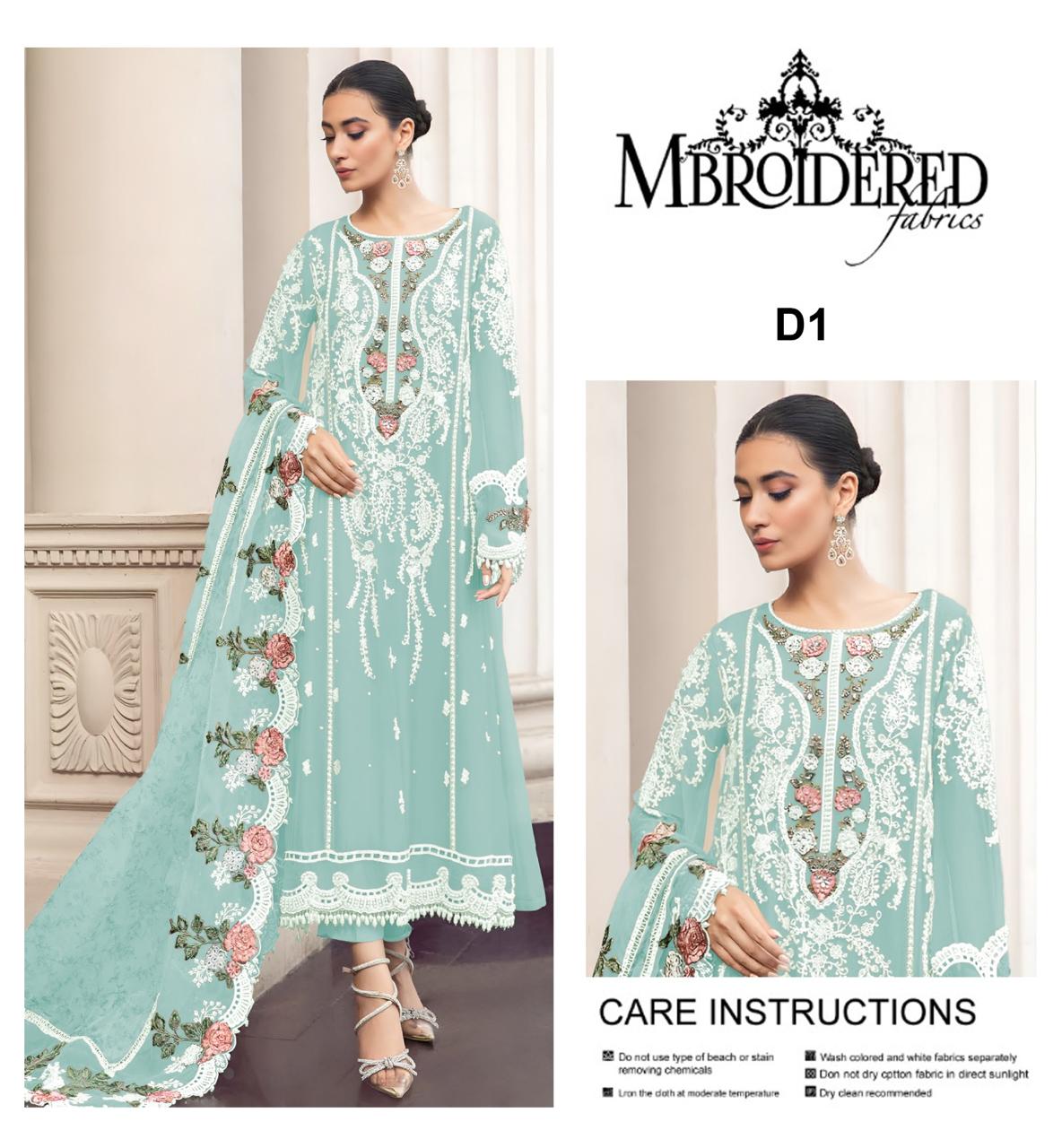 Maria. B. 3 Pc Suit Unstitched