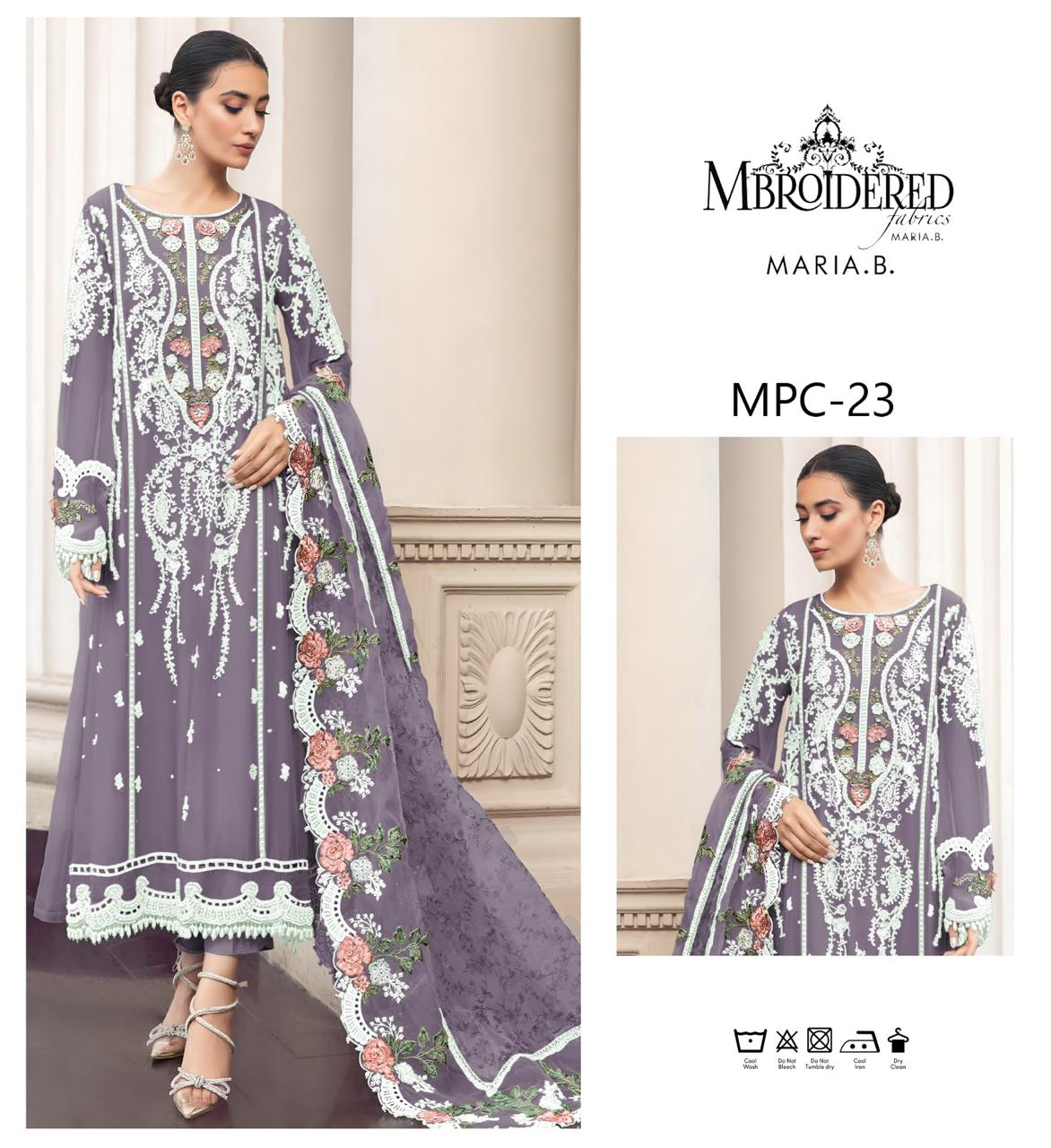 Maria. B. 3 Pc Suit Unstitched